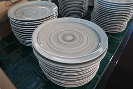 12 stk. Tallerken Isabelle Saturn Ø24 cm (Udstillingsmodel)