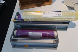 2 stk. filmdispensere og 2 ruller film