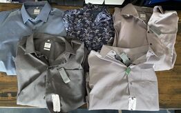5 stk skjorter Olymp str 46 pris 3000.-