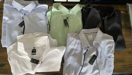 5 stk skjorter Olymp str 48 pris 3500.-