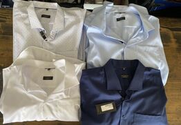 4 stk skjorter Eterna str 52 pris 2600.-