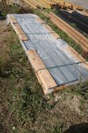 23 stk. eternit plank, 8 mm, sort
