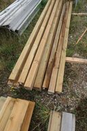 16 stk. stolper 75x75 mm, trykimprægneret