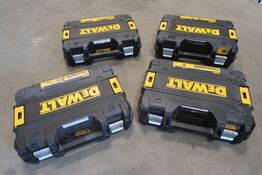 4 stk. Dewalt kasser