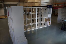 3 stk. rumdelere uden indhold 