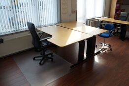 2 stk. El hæve/sænkebord inkl. Stole 