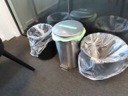 3 stk. affaldsspande