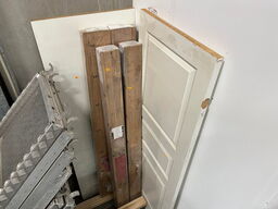 Træ Gulv planker 14mm og 2 Døre