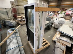 2 Døre med glas rude