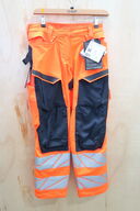 1 stk. Mascot | Bukser med knælommer | Orange/mørk marine | 76C38