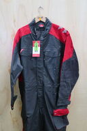 1 stk. Engel | Galaxy kedeldragt | Mørk grå/rød | 2XL