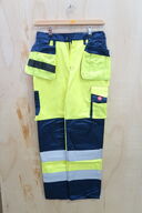 1 stk. Engel | Safety EN ISO 20471 buks med hængelommer | Gul/marine | 76