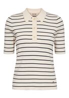 MmCaliz Stripe Ss Knit MOS MOSH Str.: L