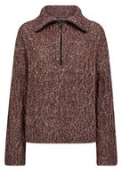 MMKelsey Highneck Knit MOS MOSH Str.: M