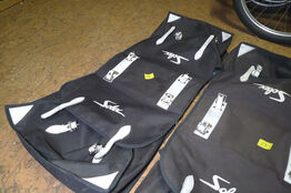 Et sæt sadeltasker til Solex MOMSFRI