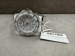 Armbåndsur SECTOR 230 35 MM 3H WHITE MOP DIAL 