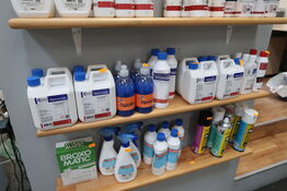 Hylde med maskinopvask, optigel, afpænding, maskinrens