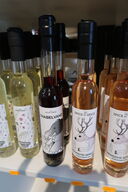 7 stk. snabelvand, rendyr sprut