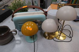 FM Radio samt div. Genopladelige lamper