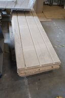 9 stk. gulvspånplader med spor, 22 mm
