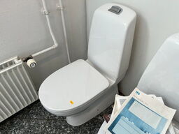 Toilet, udstillingsmodel