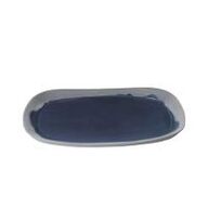 3 stk. Serveringsfad indigo blå B330 x D240 mm No.W