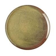 18 stk. Tallerken stentøj brun 330 mm Rustik