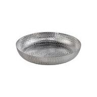 3 stk. Serveringsfad sølv hammeret 360 mm