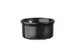 24 stk. Ramekin sort diam 90 mm 19,5 cl Stonecast Churchill