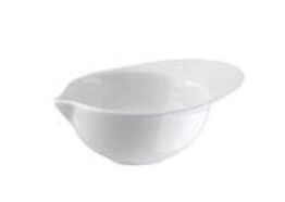 120 stk. Sauceskål oval B115 x D90 x H50 mm hvid porcelæn ( stor model )