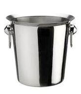 10 stk. Vinkøler 1 ltr flaske 200 mm H190 mm 18/8 stål