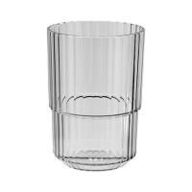 48 stk. Drikkeglas grå 40 cl Linea