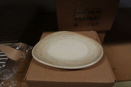 12 stk. Tallerken Patera oval 19x15 cm - Bonna