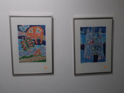 2 stk. litografi JOHNY WILSLEW "Sommer" & "Vinter" 1988 193/500