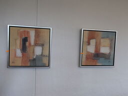 2 stk. lærredsprint i ramme 40x40