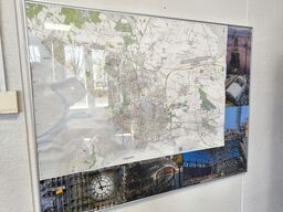 Indrammet plakat 50x70 "ESBJERG"