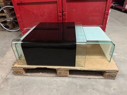 2 stk. Indskudsborde i glas