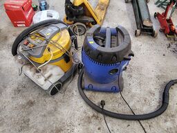 Støvsuger og vådsuger. 