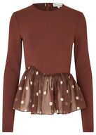 Asymmetrical Draped Top STINE GOYA Str.: S