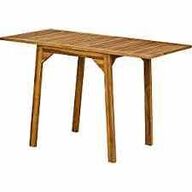 Trento Cafèbord Teak 60x60/60x120 cm 