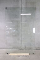 1 stk. hærdet glasplade