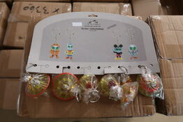 120 stk. Nøgleringe 