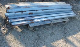 12 stk. 60x60 mm a` 2 m jernstolper