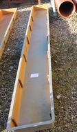 1 stk. Glasfiber rende 3,6 x 0,4 x 0,15cm høj (velegnet til jordbærbede eller andet)