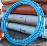 50 m 63 mm pn 10 pem slange (med et par ridser) ubrugt