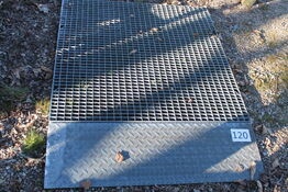 1x1 m Riste m/klap.