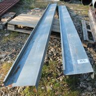 2 stk. Profilbjælker 4,2 m lange 25 cm høje 