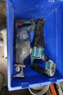 2 stk. akku håndværktøj MAKITA DJR187, BOSCH GSA 18 V-LI professional