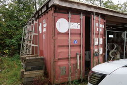 20 fods isoleret container uden indhold (læs beskrivelse)