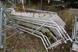 3 stk. stilladstrapper med gelænder JUMBO